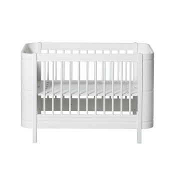 Oliver Furniture - Wood Mini+ Babybett (68 x 122 cm) Weiß
