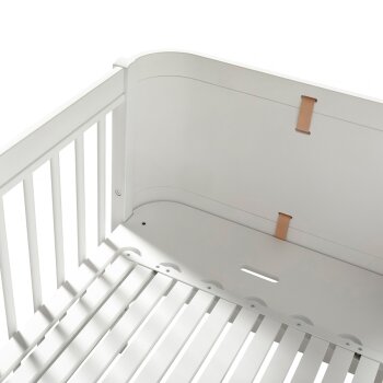 Oliver Furniture - Wood Mini+ Babybett, 68x122 cm, Weiß