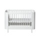 Oliver Furniture - Wood Mini+ Babybett (68 x 122 cm) Weiß