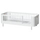 Oliver Furniture - Wood Mini+ Babybett inkl. Umbauset Juniorbett (68 x 122 / 162 cm) Weiß