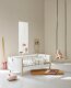 Oliver Furniture - Wood Mini+ Umbauset Juniorbett (Ergänzung für Mini+ Babybett), Weiß / Eiche