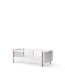 Oliver Furniture - Wood Mini+ Juniorbett (68 x 162 cm) Weiß / Eiche