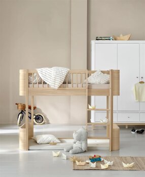 Oliver Furniture - Wood Mini+ halbhohes Hochbett (68 x...