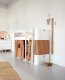 Oliver Furniture - Wood Mini+ Vorhang für halbhohes Hochbett (inkl. Befestigung) Karamell