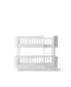 Oliver Furniture - Wood Mini+ halbhohes Etagenbett (68 x 162 cm) Weiß