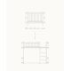 Oliver Furniture - Wood Mini+ Babybett inkl. Umbauset Juniorbett zum halbhohen Hochbett, Eiche