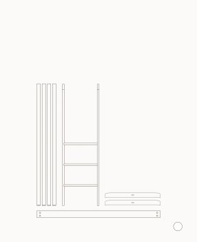 Oliver Furniture - Wood Mini+ Umbauset zum halbhohen...