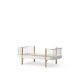 Oliver Furniture - Wood Original Juniorbett (90 x 160 cm) Weiß / Eiche