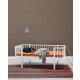 Oliver Furniture - Wood Original Junior Bettsofa, 90x160, Weiß