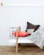 Oliver Furniture - Wood Original Einzelbett (90 x 200 cm) Weiß / Eiche