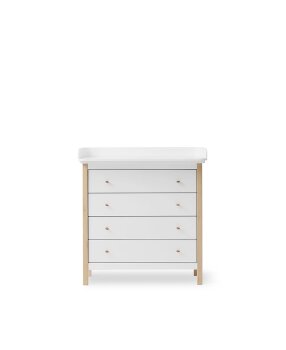Oliver Furniture - Wood Wickelkommode 4 Schubladen...