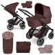 ABC-Design - Kombikinderwagen-Set 3 in 1 Salsa 5 AIR - umbra