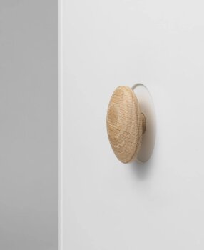 Oliver Furniture - Wood Kommode 3 Schubladen Weiß / Eiche