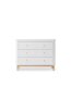 Oliver Furniture - Wood Kommode 3 Schubladen Weiß / Eiche