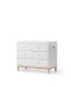 Oliver Furniture - Wood Kommode 3 Schubladen Weiß / Eiche
