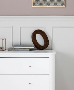 Oliver Furniture - Wood Kommode 3 Schubladen Weiß
