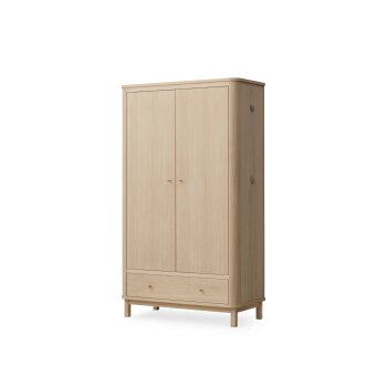 Oliver Furniture - Wood Kleiderschrank 2-türig, Eiche