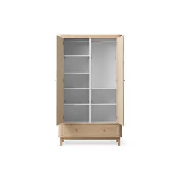 Oliver Furniture - Wood Kleiderschrank 2-türig, Eiche