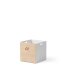 Oliver Furniture - Kisten für Wood Regal Weiß / Eiche (2 Stück)
