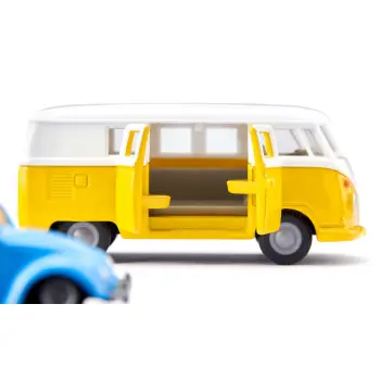 SIKU - VW T1 mit Anhänger und VW Käfer