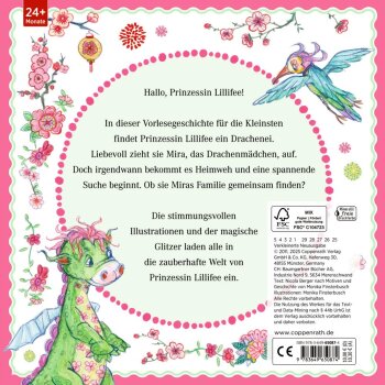 Coppenrath - Prinzessin Lillifee und der kleine Drache (Pappbilderbuch)