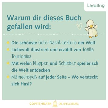 Coppenrath - Liebling - GuteNachtBuch: Die optimale...