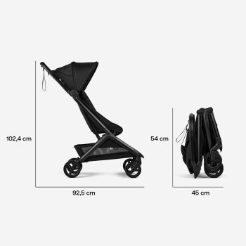 Bugaboo - Butterfly 2 Reisebuggy Heritage Black