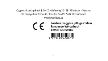 Coppenrath - Löschen, baggern, pflügen: Mein Fahrzeuge-Wörterbuch