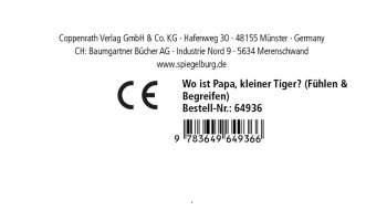 Coppenrath - Fühlen und die Welt begreifen - Wo ist Papa, kleiner Tiger?