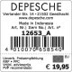 Depesche - Dino World Plüsch - Dinosaurier grün, 50 cm