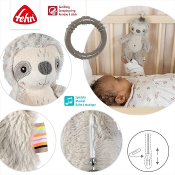 Fehn - Mini-Spieluhr Faultier (3)