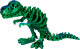 Die Spiegelburg - Kristalltier - T-Rex Skelett, sort. (9)