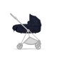Cybex - Platinum MIOS 3.0 Lux Carry Cot Rebellious Luxury Denim Blue