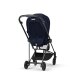 Cybex - Platinum MIOS 3.0 Kombikinderwagen 2 in 1 Rebellious Luxury Denim Blue