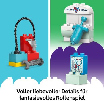 LEGO - Duplo - 10456 McQueens Besuch in Docs Werkstatt