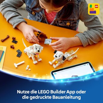 LEGO - Disney - 43271 Die Welpen Lucky und Penny aus 101 Dalmatiner