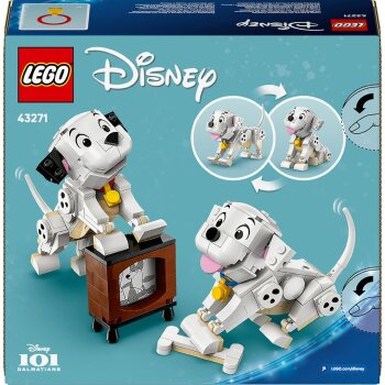 LEGO - Disney - 43271 Die Welpen Lucky und Penny aus 101 Dalmatiner