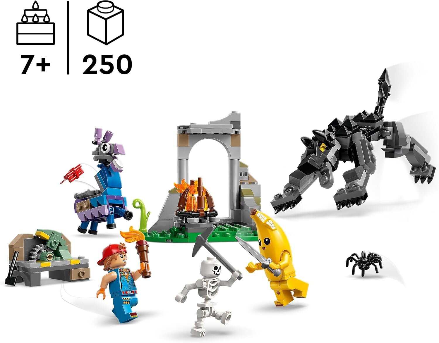 LEGO - Fortnite - 77075 Das Lager von Schali und der Zündkerzenkünstl