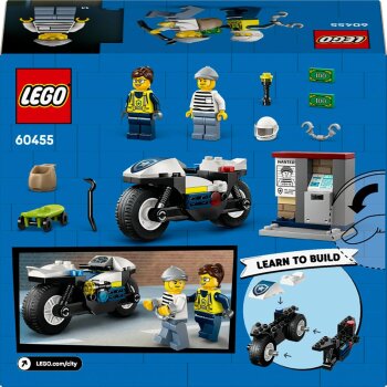 LEGO - City - 60455 Verfolgungsjagd mit dem Polizeimotorrad
