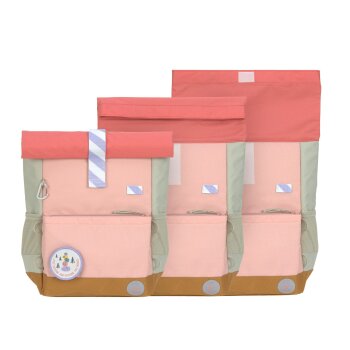 Lässig - Kinderrucksack Rolltop - Sunny Explorer, Rosa Pink