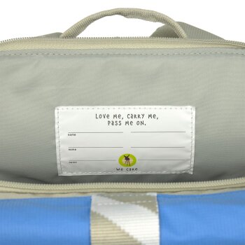 Lässig - Kinderrucksack Rolltop - Sunny Explorer, Grün Blau
