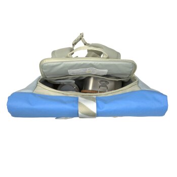 Lässig - Kinderrucksack Rolltop - Sunny Explorer, Grün Blau