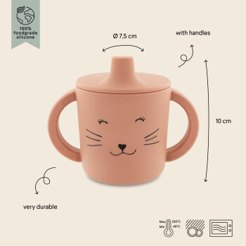 Trixie - Mrs. Cat Silikon Trinklernbecher 200 ml (5)