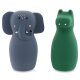 Trixie - Mrs. Elephant & Mr. Crocodile Badespielzeug Spritztiere (4)