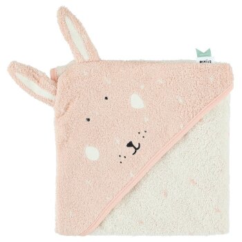 Trixie - Mrs. Rabbit Kapuzenbadetuch 75 x 75 cm