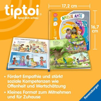 Ravensburger - tiptoi - Amélie Amie und die Sache mit der Vielfalt