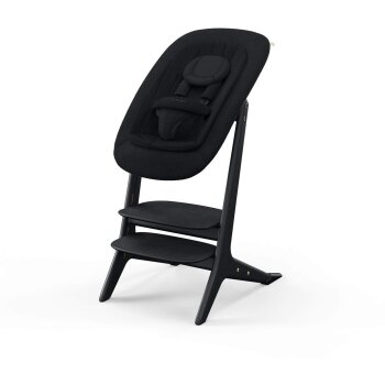 Cybex - Lemo Platinum Hochstuhl 4 in 1 Set Black