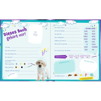 Coppenrath - Freundebuch - Meine Freunde: Cosmic Dogs