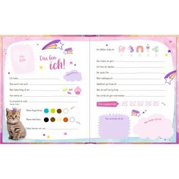 Coppenrath - Freundebuch - Meine Freunde: Cosmic School (Kätzchen)