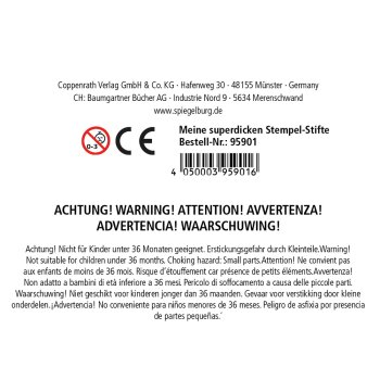 Coppenrath - Mini-Künstler - Meine superdicken Stempel-Stifte (5)